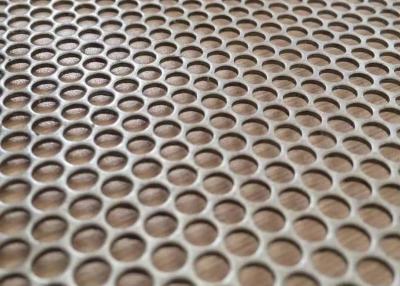 China Galvanized 60 Degree Perforated Wire Mesh 5mm Round Hole Punched Metal Sheets for sale