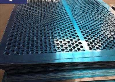 China 5mm Thick 304 Hexagonal Stainless Steel Perforated Metal Mesh Sheet 4.0m Length for sale