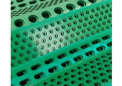 China Windproof Perforated Metal Mesh Panels / Galvanized Fence Panels 1.0mm Thick for sale