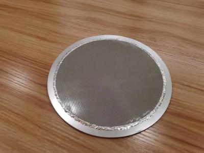 China Sus316l 10 Micron Sintered Porous Disc Filter 2.0mm Thickness Dia 90mm for sale