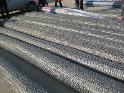 中国 Ss304 Galvanized Steel Stainless Mesh Conveyor Belt Corrosion Resistant 販売のため