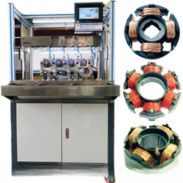 China Single/Double Station Three-Phase Motor Coil Winding Machine for Table Fan Production for sale