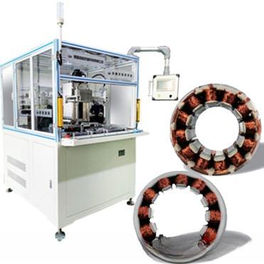 China 12 Axes Full Servo Dc Brushless Stator Winding Machine for Pneumatic Pressure 4.5KG-6KG for sale