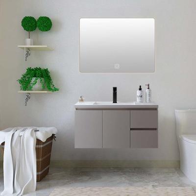 China 80*45*50cm Ceramic Bathroom Vanity Bathroom Vanity Unit With Ceramic Basin for sale