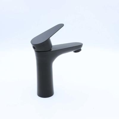 China Stainless Steel Bathroom Basin Cold Hot Basin Faucet Single Handle Bathroom Faucets for sale