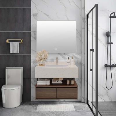 Chine La vanité de salle de bains de bâti de mur de SONSILL moderne allument le Cabinet de miroir de salle de bains à vendre