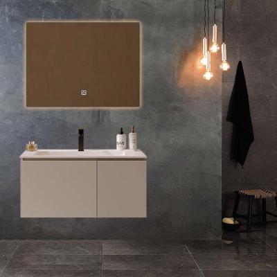 China Luxury 35-37 In Bathroom Vanity Floating Cabinet 70 kg with Sink for sale