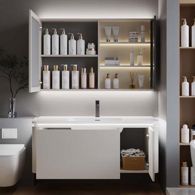 China SONSILL Slate Bathroom Vanity Waterproof Floating Bathroom Vanity Cabinet Only for sale