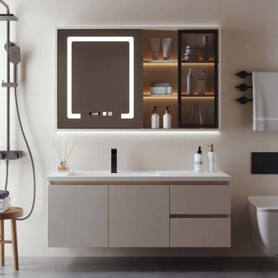 China SONSILL Single Sink Floating Bathroom Vanity Environmentally Friendly for sale