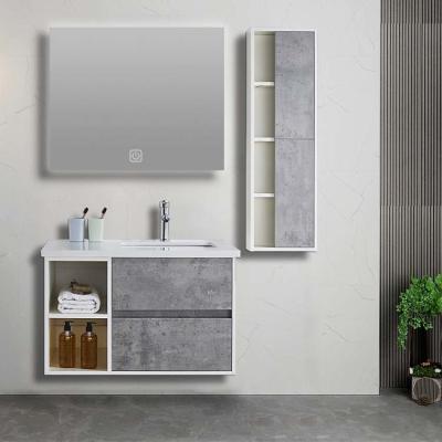 China 16mm Plywood Bathroom Vanity Cabinets Bathroom Vanities With Cabinet 80*50*50cm for sale