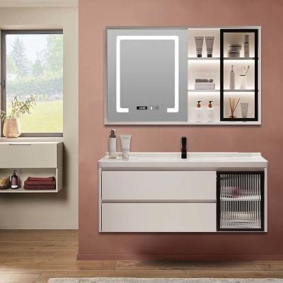 China Contemporary Bathroom Wall Vanity Cabinet Width 20-32 in Furniture for sale
