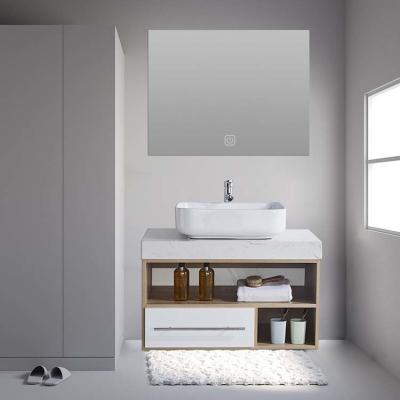 Chine Éviers et Cabinets bois solide et marbre de salle de bains d'OEM/ODM à vendre