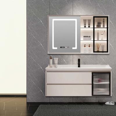 China Pared de cerámica Hung Bathroom Vanity Water Resistant de los lavabos con el espejo en venta