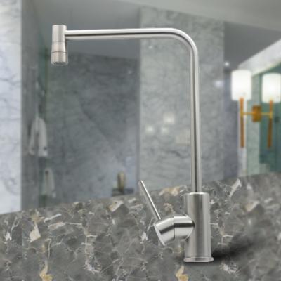 Chine Mélangeur de robinet de vanité de salle de bains du SUS 304 avec de l'eau chaude et froide à vendre