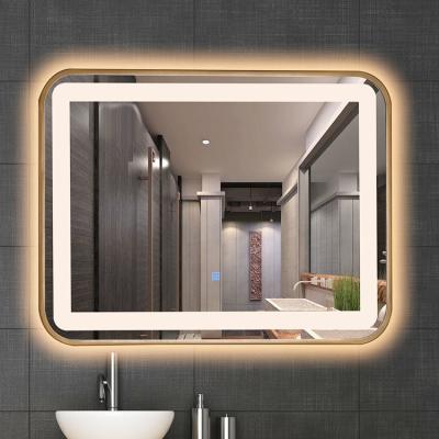 China Non Magnifying Illuminated Vanity Mirrors For Home Decoration for sale