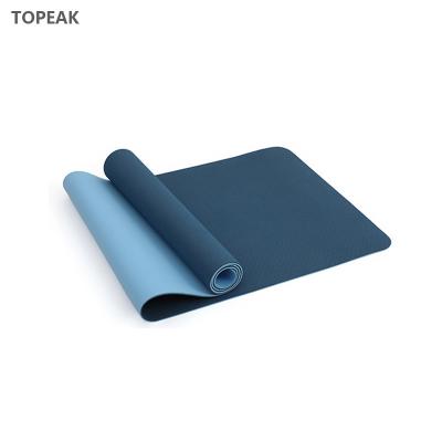 China Double Wide Yoga Mat Tpe 4mm 5mm 6mm 8mm 10mm Soft Men'S Exercise Mat for sale
