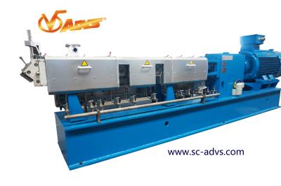 China 32 - 60 L / D Compounding Twin Screw Extruder Machine Torque Up To 13Nm / Cm3 for sale