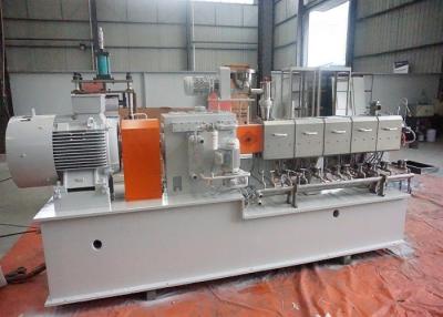 China Co Rotating Parallel Plastic Twin Screw Extruder Output 200 - 350 Kg / H for sale
