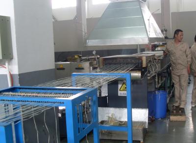 China Fibra que cubre la línea termoplástica, máquina plástica del granulador del polímero en venta