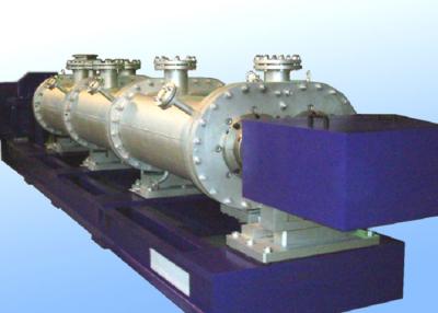 China Extrusor de tornillo gemelo giratorio contrario de la ingeniería química con el mezclador de la concentración en venta