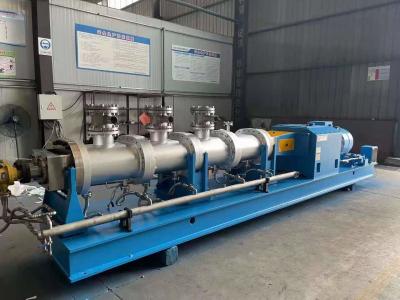 China 90KW 250mm Twin Screw Extruder Center Distance 186mm for sale