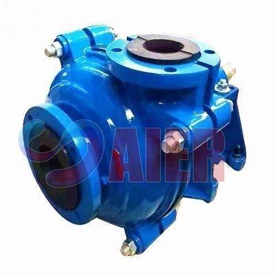 China WAJ Rubber Lined Slurry Pumps Cantilevered Horizontal centrifugal Type for sale