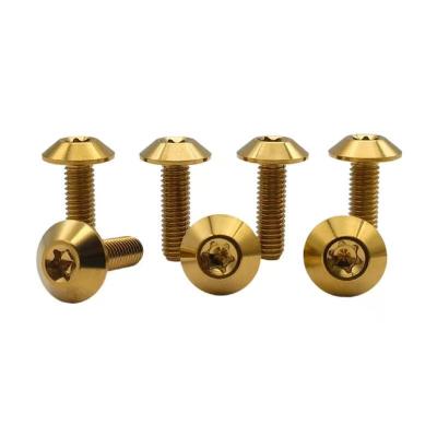 China Titanium Umbrella Head M8 15 20 25 30 35mm Bolt  For Bicycle Motorcycle with beautiful coloure for sale