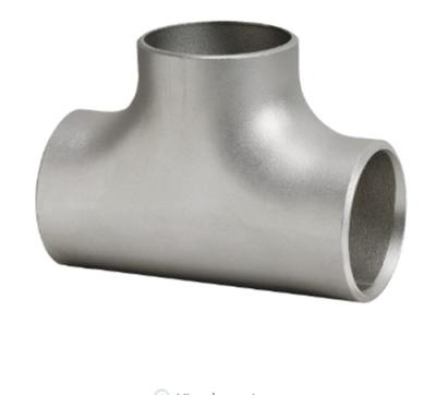 China Gr7 Gr10 Butt Welding Tee Titanium Fittings For High Pressure Applications for sale