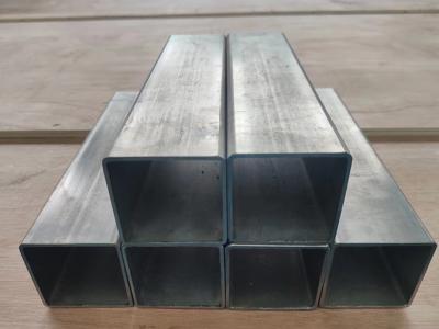 China 0.8mm-2mm Square Titanium Tube Profiles Silver Finish Titanium Square Tubing for sale