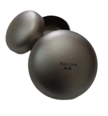 China Annealing Titanium Pipe Cap ANSI B16.9 GB/T 12459 Dia 219mm X 3mm for sale
