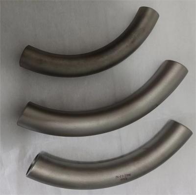 China 3D 90 Degree Titanium Elbow ASTM B16.9 SH3408 SH3409 HG/T21635 Gr1 Gr5 for sale