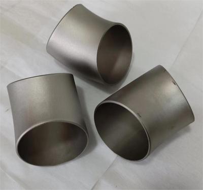 China 45 Degree Long Radius Titanium Elbow With Gr2 Gr5 Gr7 And ASME B16.9 for sale