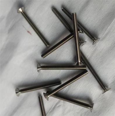 China M6x10 20 30 40 mm Gr5 Flat and hex  dished Head Titanium Bolts Forged Technology for sale