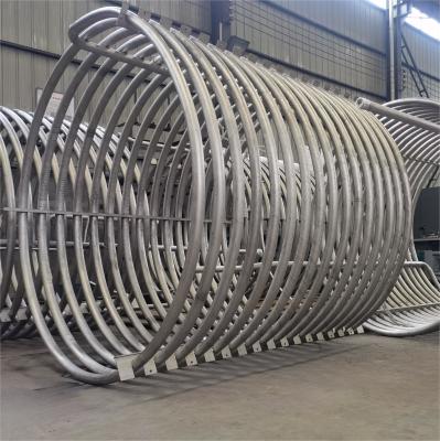 China Customized Titanium Helical Coil Tube For Heat Exchanger ASTM B338 for sale