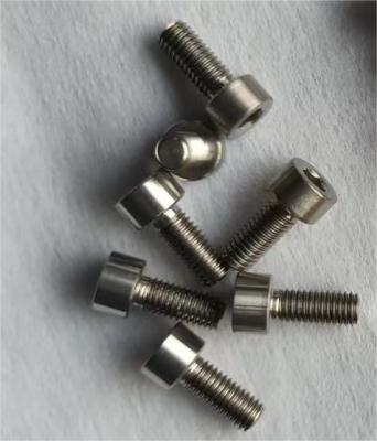 China Gr1 Titanium Capital Hex Socket Screws M6 20*60 / 80 / 100 / 120mm for sale