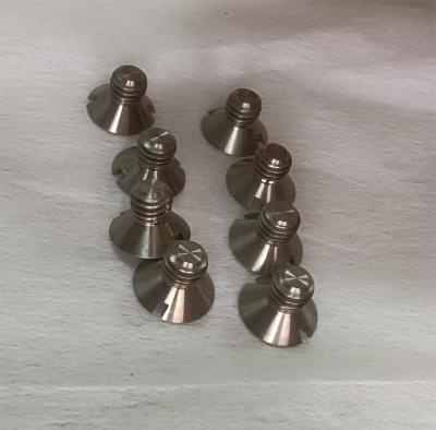 China Titanium Slotted Flat Head Screws M2/4/6/8 X 4 6 8 10mm Customized for sale