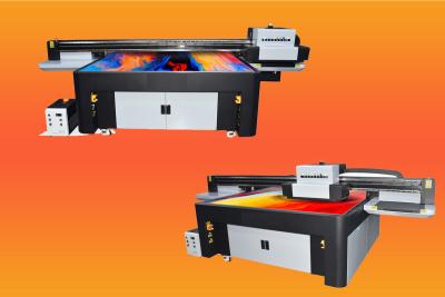 China Commercial UV Flatbed Printer Precision UV Inkjet Label Printer Compact for sale