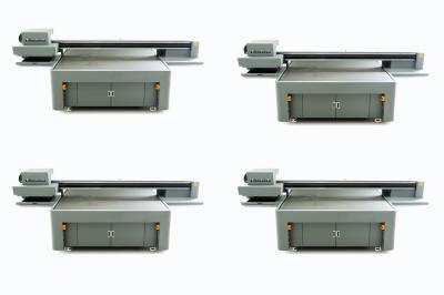 China Commercial Ribbon Printer Flatbed UV Color Printer Steel Frame Structure for sale