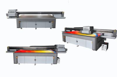 China Kommerzieller Großformat-Drucker kundenspezifischer UV-Piezo-Inkjet-Drucker zu verkaufen