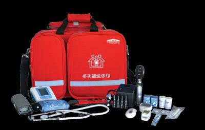 China Durable Multifunction Itinerant Bag , Red Doctor Itinerant Emergency Bag for sale