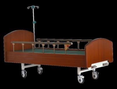 China Cama de hospital médica do multi tamanho, camas de hospital luxuosas com as duas manivelas três que dobram-se à venda