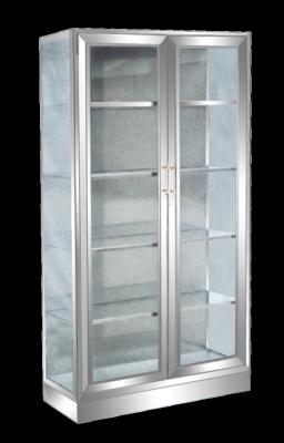 China Safe Stainless Steel Medical Cabinet , Medical Glass Cabinet For Hospital / Laboratory for sale