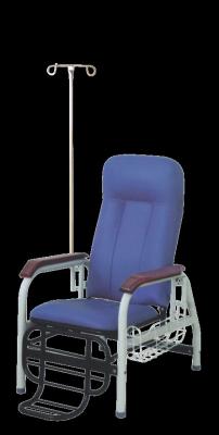 China Powder Coated Steel Infusion Chair 700x780x1110mm With Adjustable Angle for sale