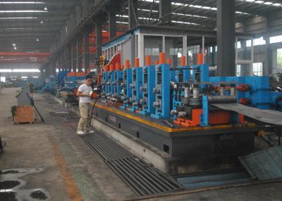 China 140x140mm modle Automatic Tube Mill making With Motor Adjust Stand for sale