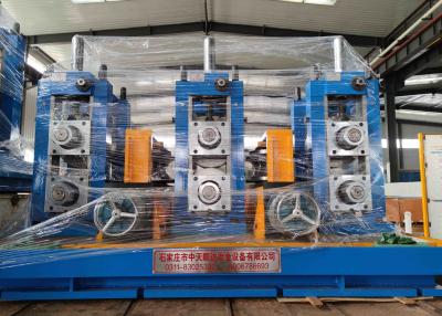 Chine Straight Seam Welded Round Tube Mill Machine 130Mm Diameter 4Mm Thickness à vendre