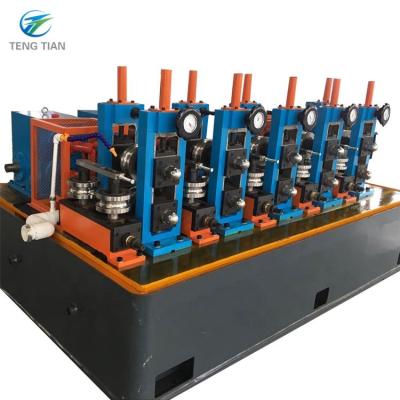 China Stainless Steel Welded Pipe Mill Producing Machine Roll Forming Ac Frequency Conversion for sale