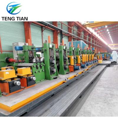 China 45 Steel Tube Mill Machine 380v Voltage With Chrome Plating Roller Material for sale