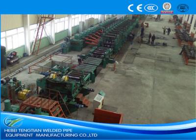 China Low Carbon Steel ERW Pipe Mill Making Machine Rectangular Pipe Shape for sale