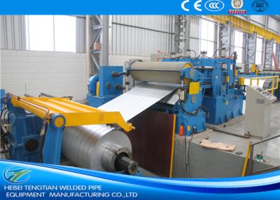 China máquina de corte de aço /coil do metal da elevada precisão automática de 4x1600mm que desenrola-se cortando a máquina do rebobinamento à venda
