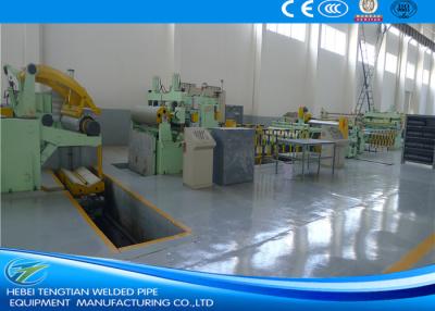 China 25 Strips Steel Slitting Lines 380V , Galvanized Steel Coil Cutting Machine for sale